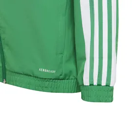 adidas Kinder Jacke Squadra 21 Präsentationsjacke weiß|grün 140