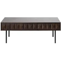 VCM ebuy24 Couchtisch 71 x 117 cm braun. Holzwerkstoff,