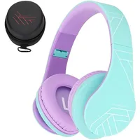 PowerLocus P2 Kids Kinder- Kopfhörer türkis/purple