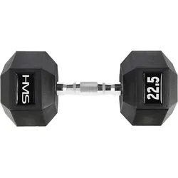 Kurzhantel HMS HEX PRO schwarz|grau 27,5 kg