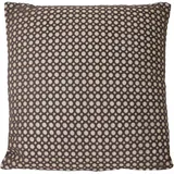 Mendler Deko-Kissen Gold 40 x 40 cm Braun