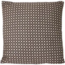 Mendler Deko-Kissen Gold 40 x 40 cm Braun