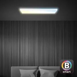 Briloner LED Deckenlampe Smart LED Panel, flach dimmbar, Fernbedienung