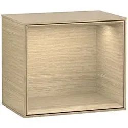 Villeroy und Boch Finion Regalmodul G580PCPC 41,8x35,6x27cm, Emotion, Regal Oak Veneer, Oak Veneer