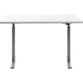 TOPSTAR Schreibtisch E-Table weiß / grau