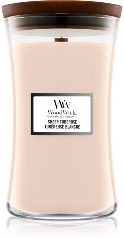 Woodwick Sheer Tuberose Duftkerze 609 g