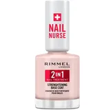 Rimmel London Nail NURSE 2 in 1 nail treatment & Base Coat 12 ml