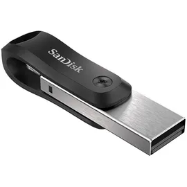 SanDisk iXpand Go 256 GB schwarz/silber USB 3.0