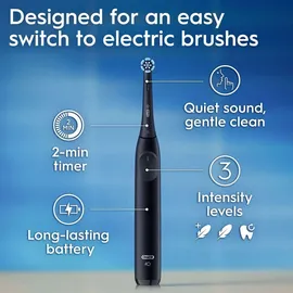 Oral-B iO Series 2 Night Black + 2. Handstück Forest Green