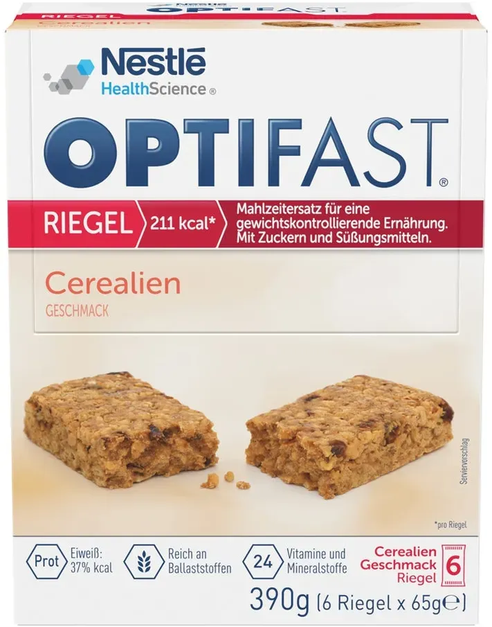 Preisvergleich Produktbild OPTIFAST Riegel Cerealien 6X65 g