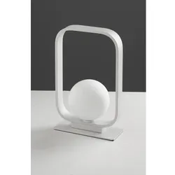Luce ambiente Design Tischleuchte »ROXY«, G9, Höhe: 26 cm - weiss