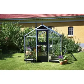 Juliana Compact Alu alufarben/schwarz ESG 3 mm 6,6 m2