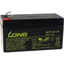 Powery Kung Long Bleiakku WP1.2-12 VdS