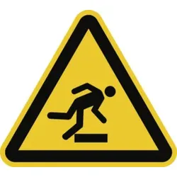 Schild Warnung vor Hindernissen am Boden MOEDEL 59026 200mm SL