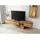 MASSIVMOEBEL24.DE Wien Lowboard 220x43x55 cm Natur Geölt Holz