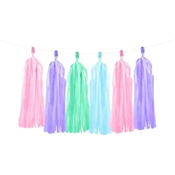 Tassel Girlande pastell