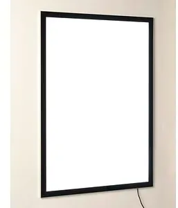 update displays LED-Leuchtrahmen Magneco schwarz DIN A2