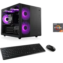 CSL Cube V24178 Desktop-PC AMD Ryzen 3 3200G 3,6 GHz 32 GB RAM 1 TB SSD Windows 11 Home