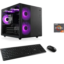 CSL Cube V24178 Desktop-PC AMD Ryzen 3 3200G 3,6 GHz 32 GB RAM 1 TB SSD Windows 11 Home