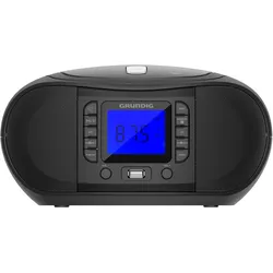 Grundig GRB 3500, Digital, FM, Spieler, 3 W, LCD, Schwarz