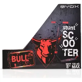 Byox Kinderroller Bull PU-Räder, ABEC-7, Lenker 360° drehbar, Bremse, bis 100 kg
