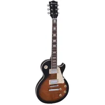 Dimavery LP-700 E-Gitarre, flamed braun
