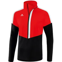 ERIMA Kinder Sweatshirt SQUAD training top, red/black/white, 152