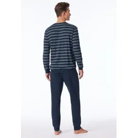 SCHIESSER uncover by Schiesser - Basic - Schlafanzug (50 Nachtblau)