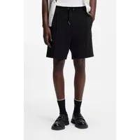Hugo Regular Fit Sweatshorts aus Baumwoll-Mix Modell 'DIMACSHORT', Black, M