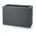RECHTECKIGER ANTHRAZIT BLUMENKASTEN 60X24 5 CM H 24 5 MOD SCHIO CASSA