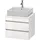 Duravit DuraStyle Waschtisch-Unterschrank DS530507518 60 x 47,8 cm, leinen/weiß matt, für Konsole, 2 Schubkästen