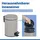 Wenko Leman 3 l taupe