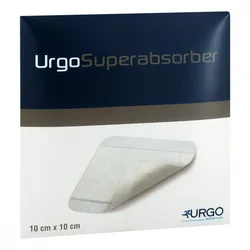 Urgosuperabsorber 10x10 cm Verband