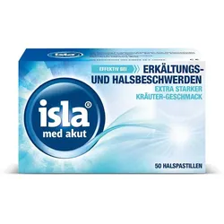 isla med akut Halspastillen bei Halsschmerzen und Erkältung Pastillen 20 St 20 St Pastillen