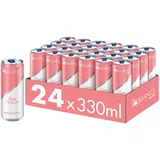 ORGANICS Fizzy Peach by Red Bull 330ml - 24er Palette Dosen - Bio Getränk Pfirsich Geschmack 100% natürliche Zutaten, EINWEG (24 x 330 ml)