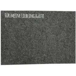 4er Platzset Tischset Platzdeckchen Untersetzer Platzmatten Filz