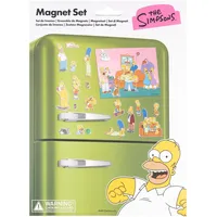 Grupo Erik Magnete Set Die Simpsons - Magnet Kühlschrank Größe ca. 14,5 x 21 cm - Offizieller The Simpsons Geschenke Fanartikel