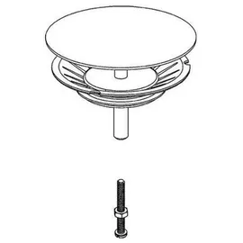 Grohe Stopfen für Küchenspüle 42577 42577SD0 Edelstahl