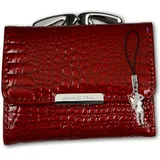 Jennifer Jones Leather Jennifer Jones Damen Minibörse RFID rot