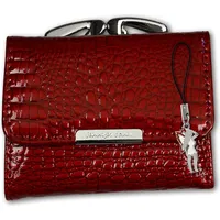 Jennifer Jones Leather Jennifer Jones Damen Minibörse RFID rot