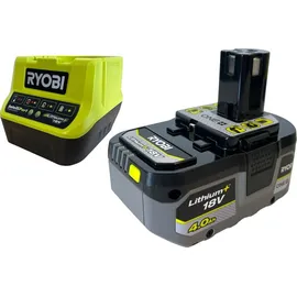 RYOBI RY18STPA-0 Akku Regenfasspumpe 18 V 3360 l/h + 1x Akku 4,0 Ah + Ladegerät