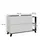 Vicco Waschbeckenunterschrank Karen 2 Schubladen 100 x 65 x 35 cm Anthrazit/Weiß