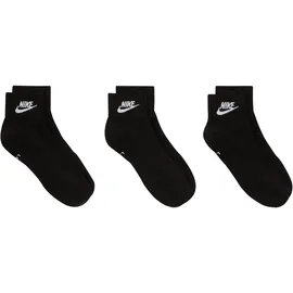 Nike Everyday Essential Knöchelsocken Black/White 38-42