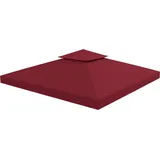 Outsunny Ersatzdach für Pavillon 3 x 3 m 180 g/m2 rot