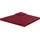 Outsunny Ersatzdach für Pavillon 3 x 3 m 180 g/m2 rot