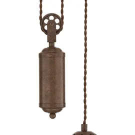 LINDBY Louisanne 1-flg. 35 cm rund braun