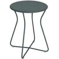 Fermob Hocker Stahl 34 x 45 x 34 cm Gewittergrau