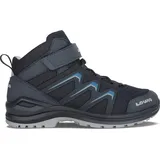 Lowa Stiefel mittel MADDOX GTX MID JUNIOR stahlblau/hellgrau 24 - 24 EU