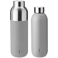 Stelton Keep Warm Isolierflasche hellgrau