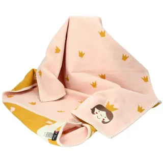 David Fussenegger Lena Babydecke Baumwolldecke 'Prinzessin' (GOTS) inkl. Stick